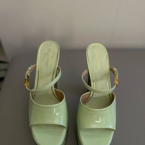 Valentino Women's Mint Green Heels